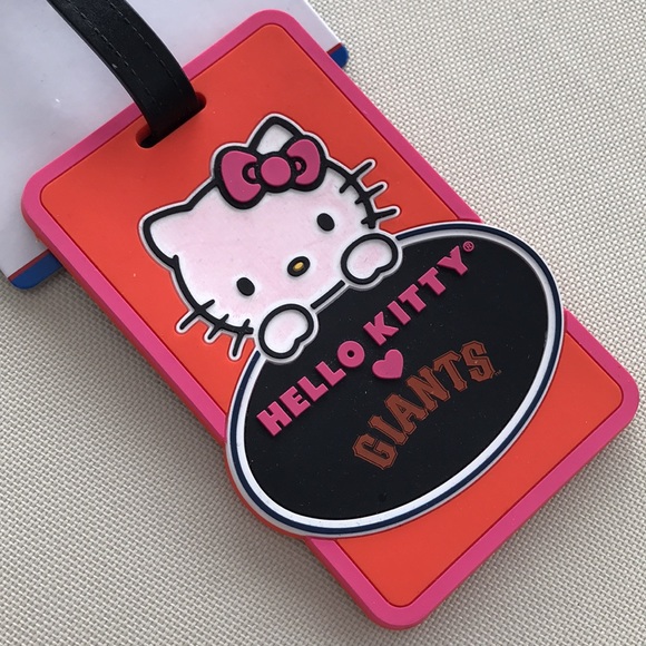 Hello Kitty San Francisco Giants Bag Tag - Picture 4 of 10